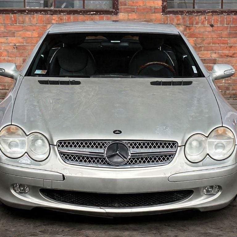 Gebraucht Mercedes SL500 306 PS (225 kW) 2002 Grau Cabrio