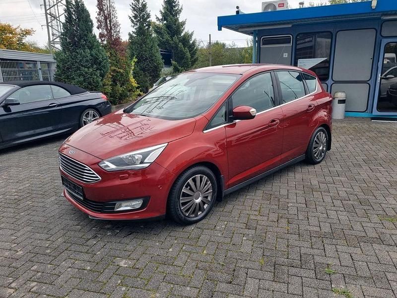 Rot Gebraucht 2015 Ford C-MAX Titanium Van / Kleinbus | 8.500 € (Fairer Preis) - Bild 1/4