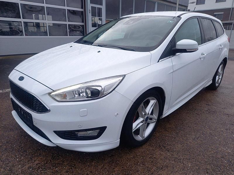 Gebraucht Ford Focus ST-Line 150 PS (110 kW) 2017 Weiß Kombi