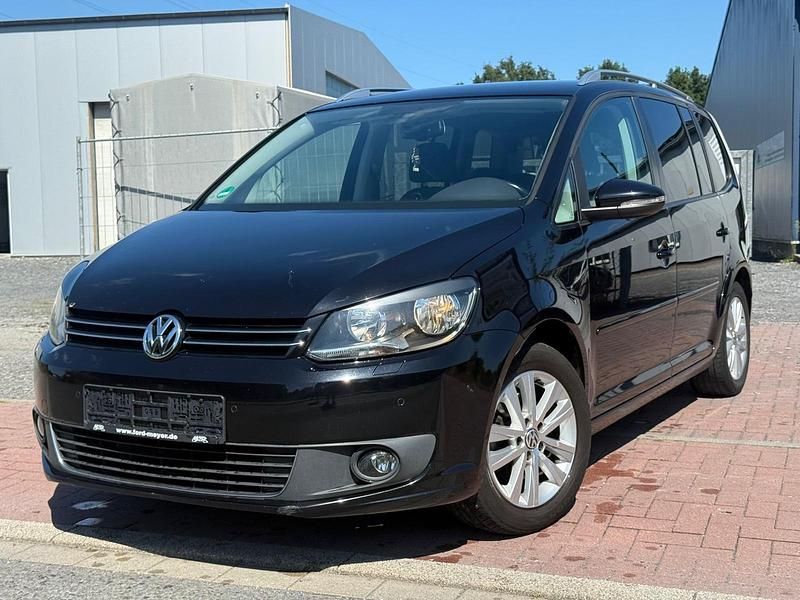 Schwarz Gebraucht 2012 VW Touran Van / Kleinbus | 7.999 € (Guter Preis) - Bild 1/4