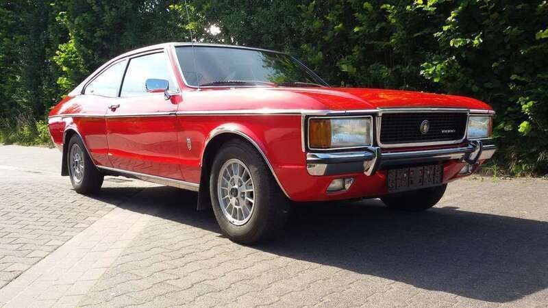 Rot Gebraucht 1973 Ford Granada Coupé | 9.500 € - Bild 1/4
