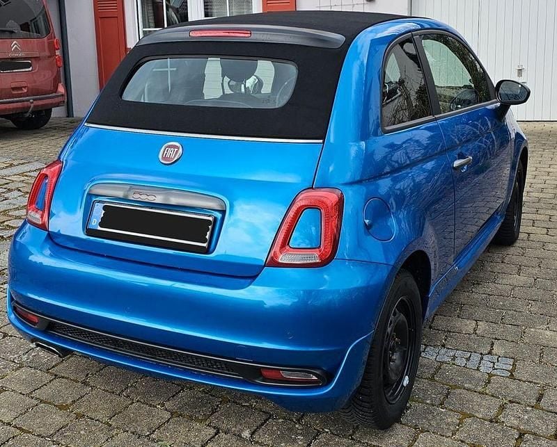 Gebraucht Fiat 500 S 86 PS (63 kW) 2017 Blau Cabrio