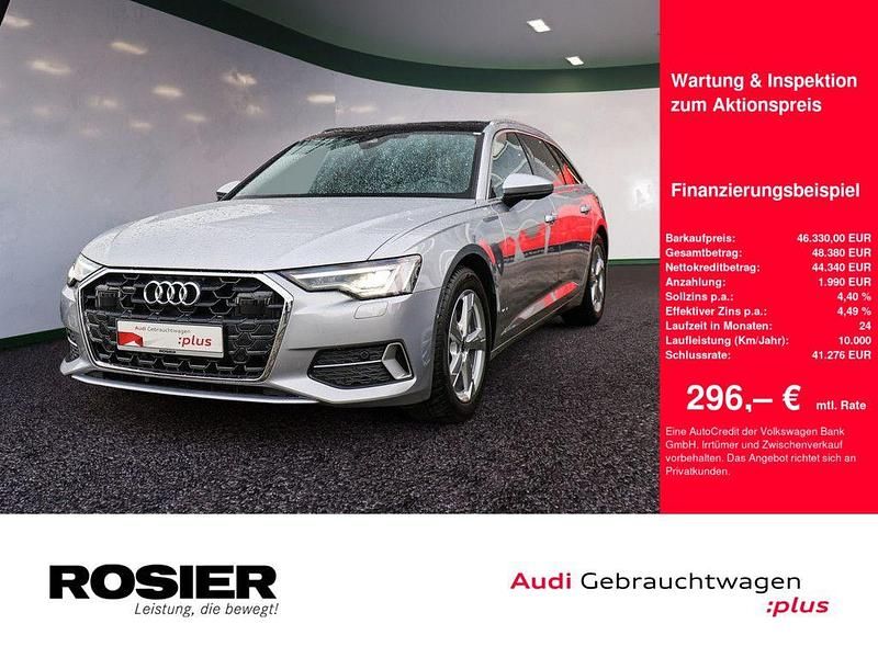 Silber / florettsilber Gebraucht 2024 Audi A6 Advanced Plus Kombi | 46.330 € (Fairer Preis) - Bild 1/4