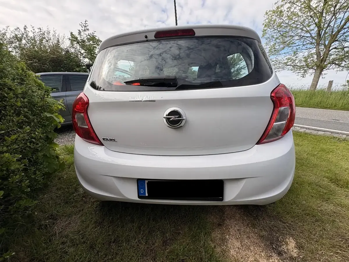 Gebraucht Opel Karl Selection 75 PS (55 kW) 2015 Weiß Kleinwagen