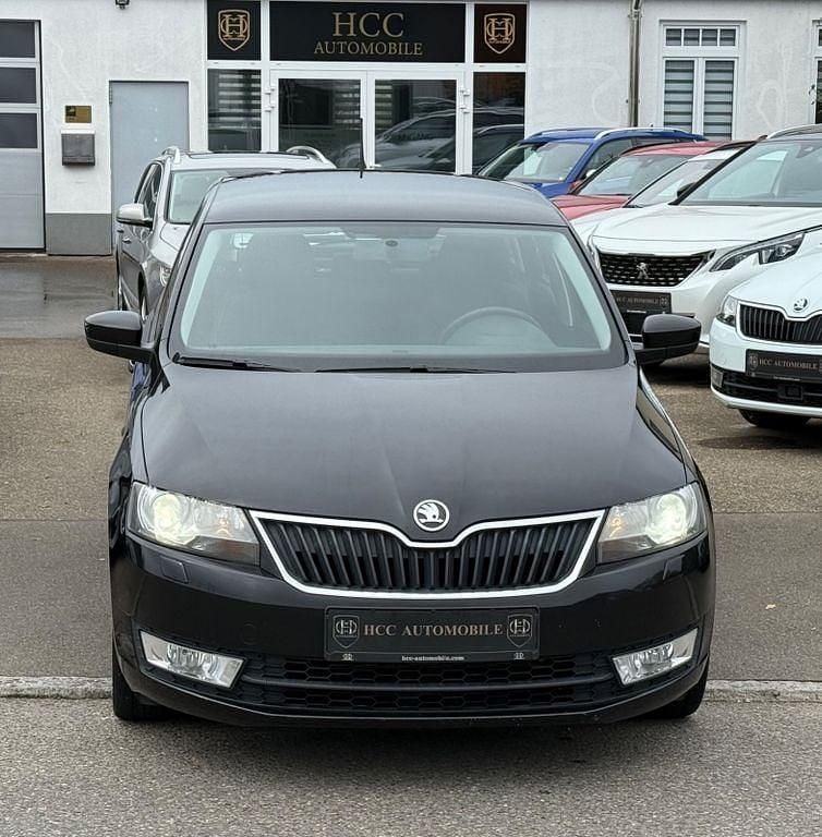 Schwarz Gebraucht 2014 Skoda Rapid Ambition Limousine | 7.497 € (Superpreis) - Bild 1/4