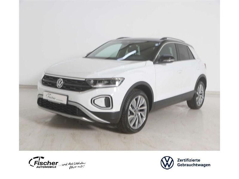 Weiss Gebraucht 2025 VW T-Roc Goal SUV | 32.440 € (Superpreis) - Bild 1/3