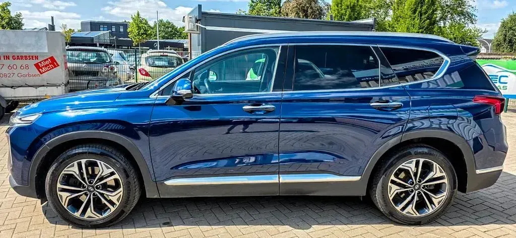 Gebraucht Hyundai Santa Fe Premium 200 PS (147 kW) 2018 Blau SUV