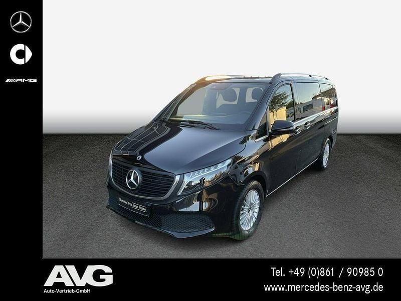 Obsidianschwarz Gebraucht 2024 Mercedes EQV300 Van / Kleinbus | 49.850 € (Guter Preis) - Bild 1/4