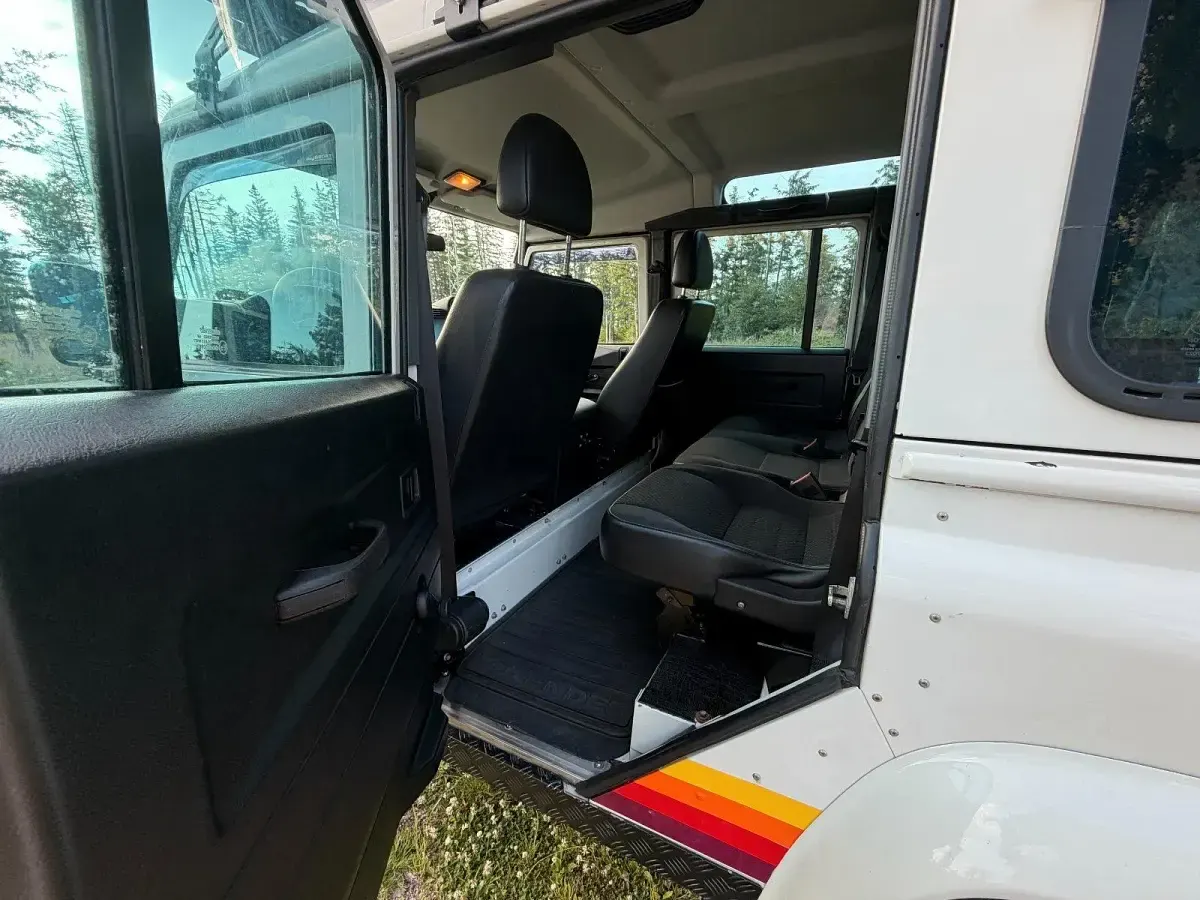 Gebraucht Land Rover Defender 110 PS (80 kW) 2008 Weiß SUV