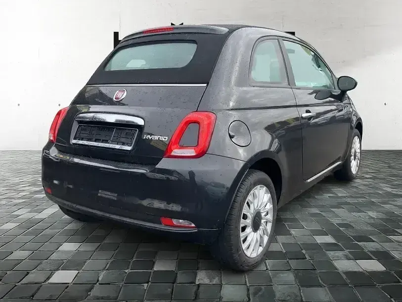 Gebraucht Fiat 500C 69 PS (50 kW) 2023 Schwarz Cabrio
