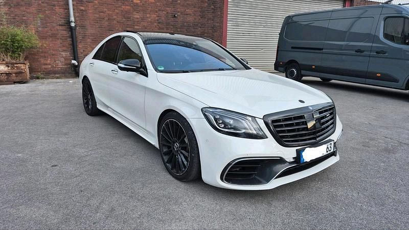 Weiß Gebraucht 2014 Mercedes S63 AMG Limousine | 38.900 € (Teuer) - Bild 1/4
