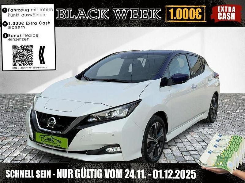 Blau Gebraucht 2021 Nissan Leaf N-Connecta Kleinwagen | 13.690 € (Fairer Preis) - Bild 1/4