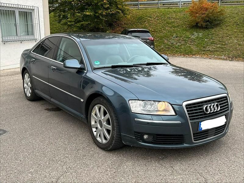 Grau Gebraucht 2007 Audi A8 S-Line Limousine | 5.950 € (Guter Preis) - Bild 1/4