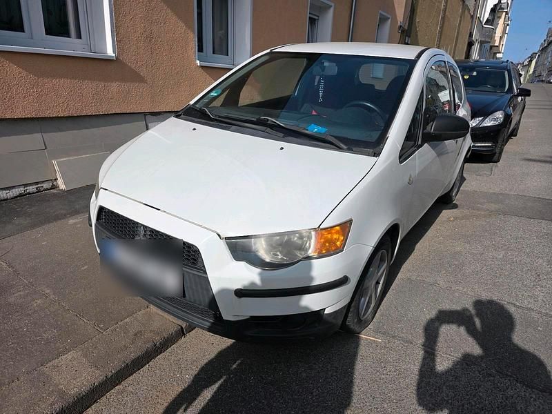 Gebraucht Mitsubishi Colt 2009 Weiß Kleinwagen