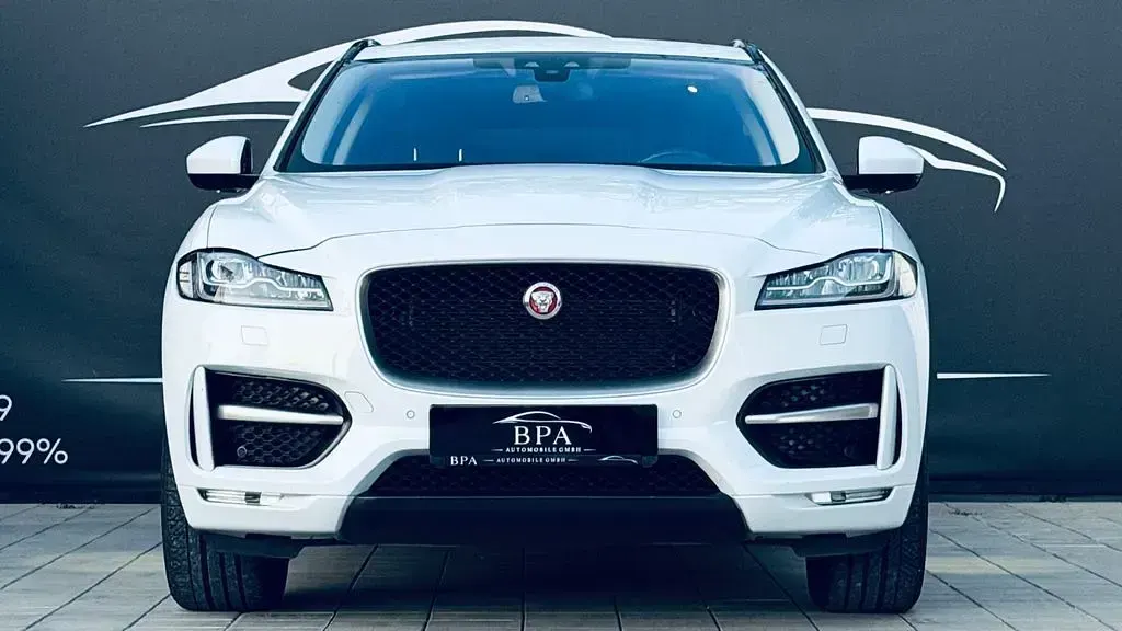 Gebraucht Jaguar F-Pace R-Sport 179 PS (131 kW) 2016 Weiß SUV