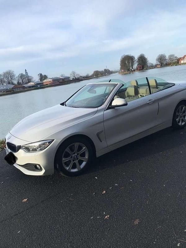 Gebraucht BMW 420 Luxury Line 184 PS (135 kW) 2014 Weiß Cabrio