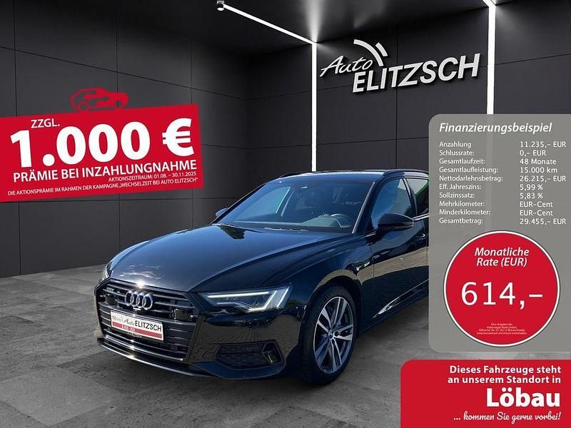 Mythosschwarz metallic Gebraucht 2020 Audi A6 Sport Kombi | 37.450 € (Fairer Preis) - Bild 1/3