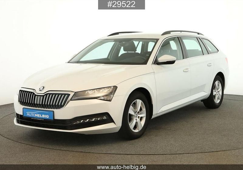 Weiß Gebraucht 2019 Skoda Superb Ambition Kombi | 18.990 € (Fairer Preis) - Bild 1/4