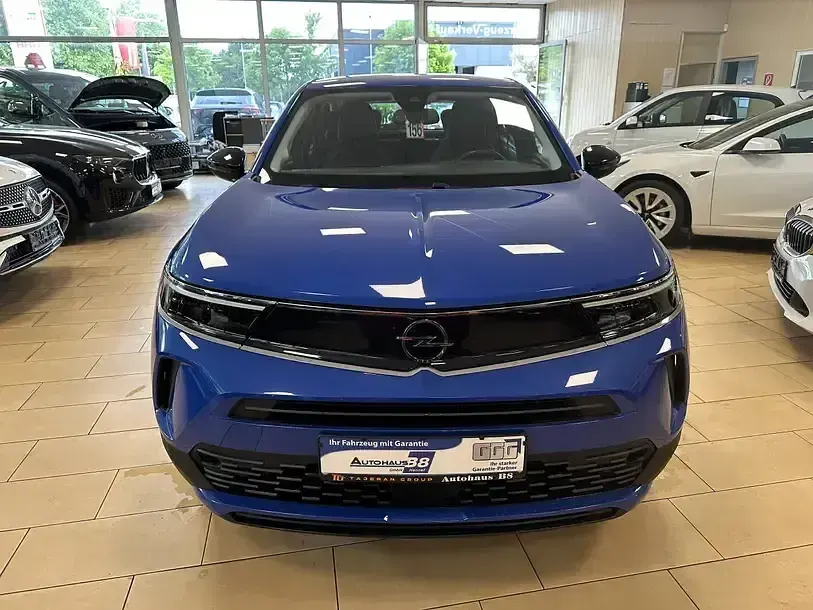 Gebraucht Opel Mokka-e Edition 100 kW (136 PS) 2022 Perl blau/voltaik blau SUV