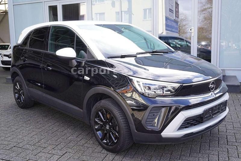 Gebraucht Opel Crossland X Elegance 131 PS (96 kW) 2021 Diamant schwarz/karbon schwarz SUV