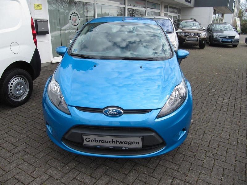 Gebraucht Ford Fiesta 60 PS (44 kW) 2009 Blau Kleinwagen