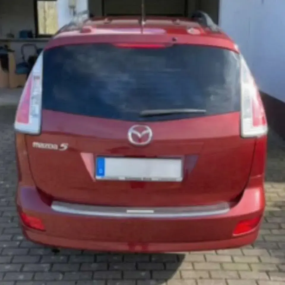Gebraucht Mazda 5 Exclusive 145 PS (106 kW) 2009 Rot Van / Kleinbus