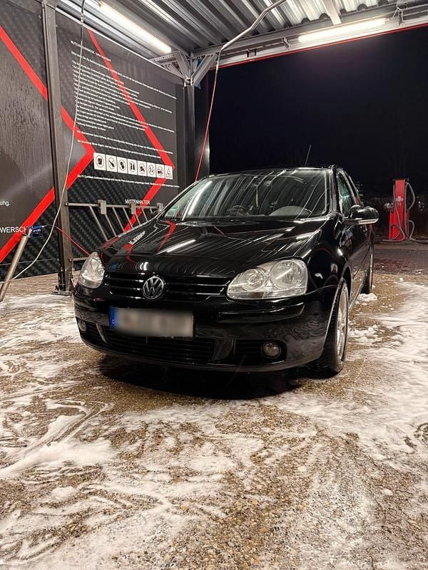Gebraucht VW Golf VI United 80 PS (58 kW) 2008 Schwarz Kleinwagen
