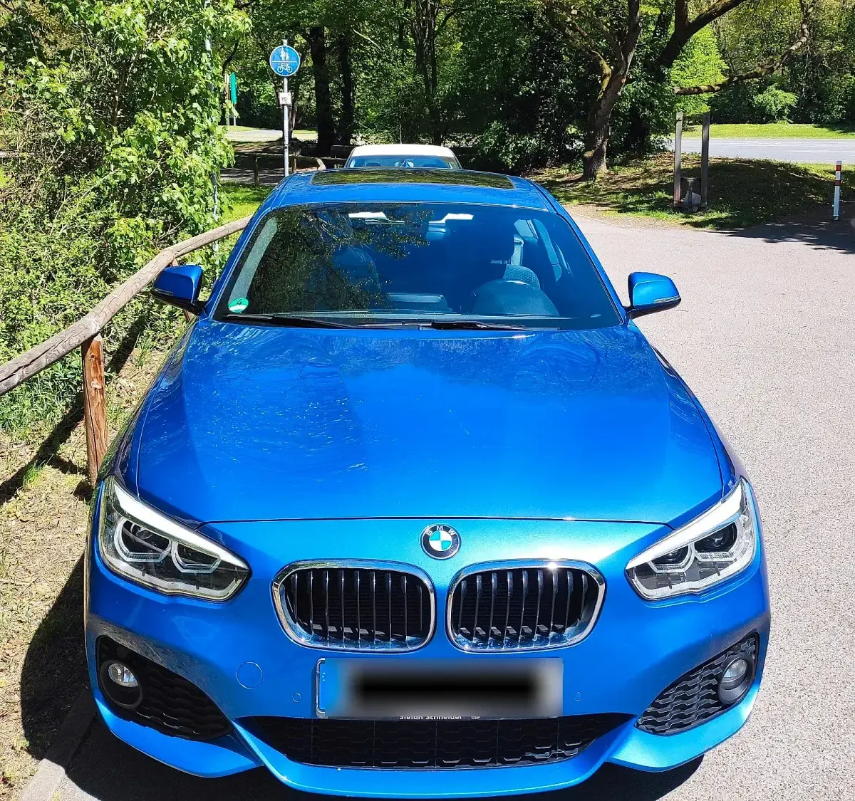 Gebraucht BMW 120 M Sport 177 PS (130 kW) 2015 Blau Kleinwagen