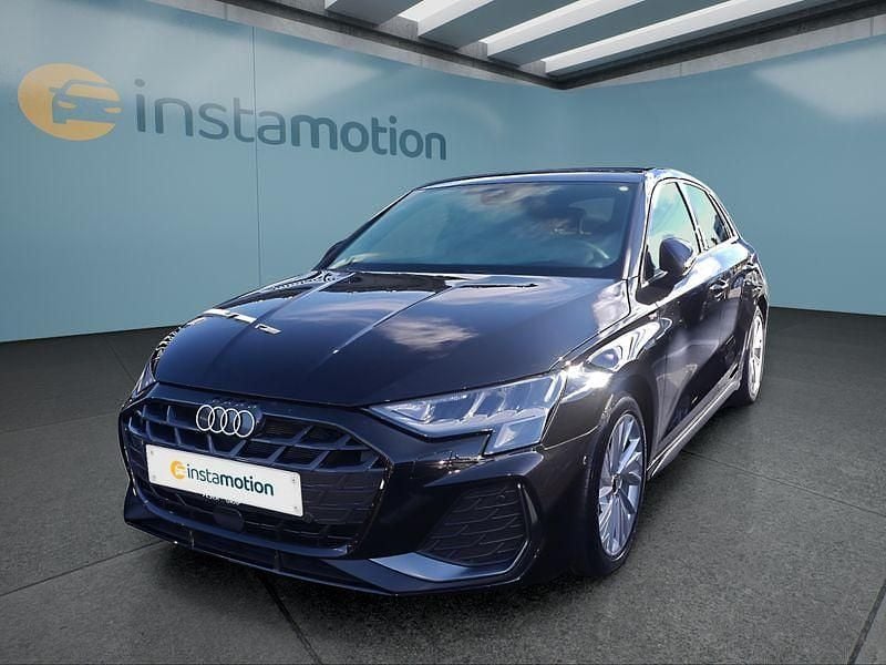 Schwarz Gebraucht 2025 Audi A3 Sportback Kleinwagen | 35.499 € (Fairer Preis) - Bild 1/4