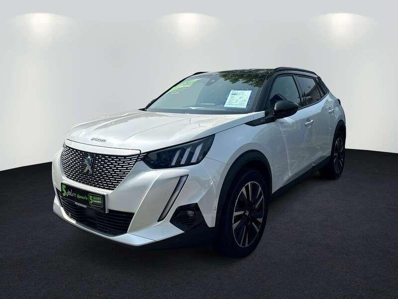 Lack weiss perlglänzend/typ au Gebraucht 2021 Peugeot e-2008 GT SUV | 18.490 € (Fairer Preis) - Bild 1/4