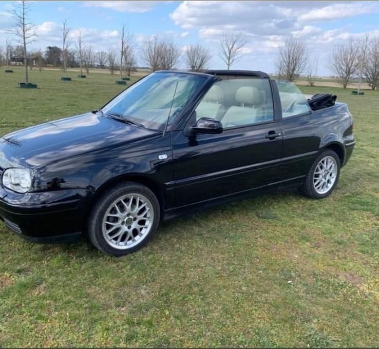 Schwarz Gebraucht 1994 VW Golf Cabriolet Cabrio | 3.100 € - Bild 1/2