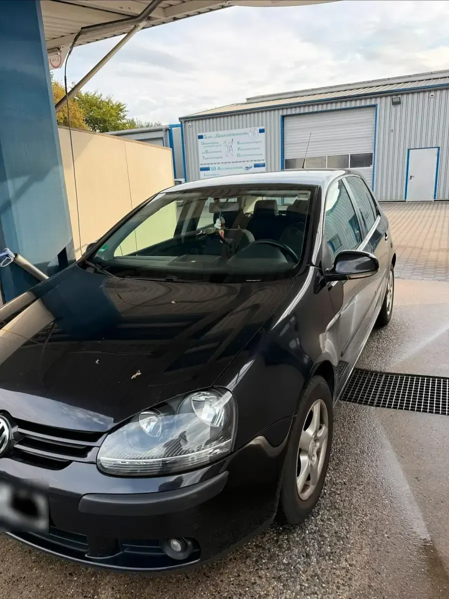 Gebraucht VW Golf V 2006 Schwarz Kleinwagen
