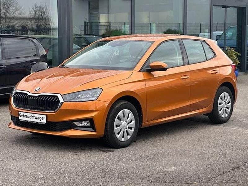 Gebraucht Skoda Fabia Selection 95 PS (69 kW) 2024 Orange Kleinwagen