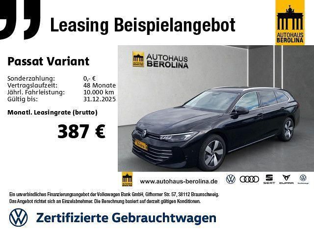 Schwarz Gebraucht 2025 VW Passat IQ Drive Kombi | 33.870 € (Guter Preis) - Bild 1/4