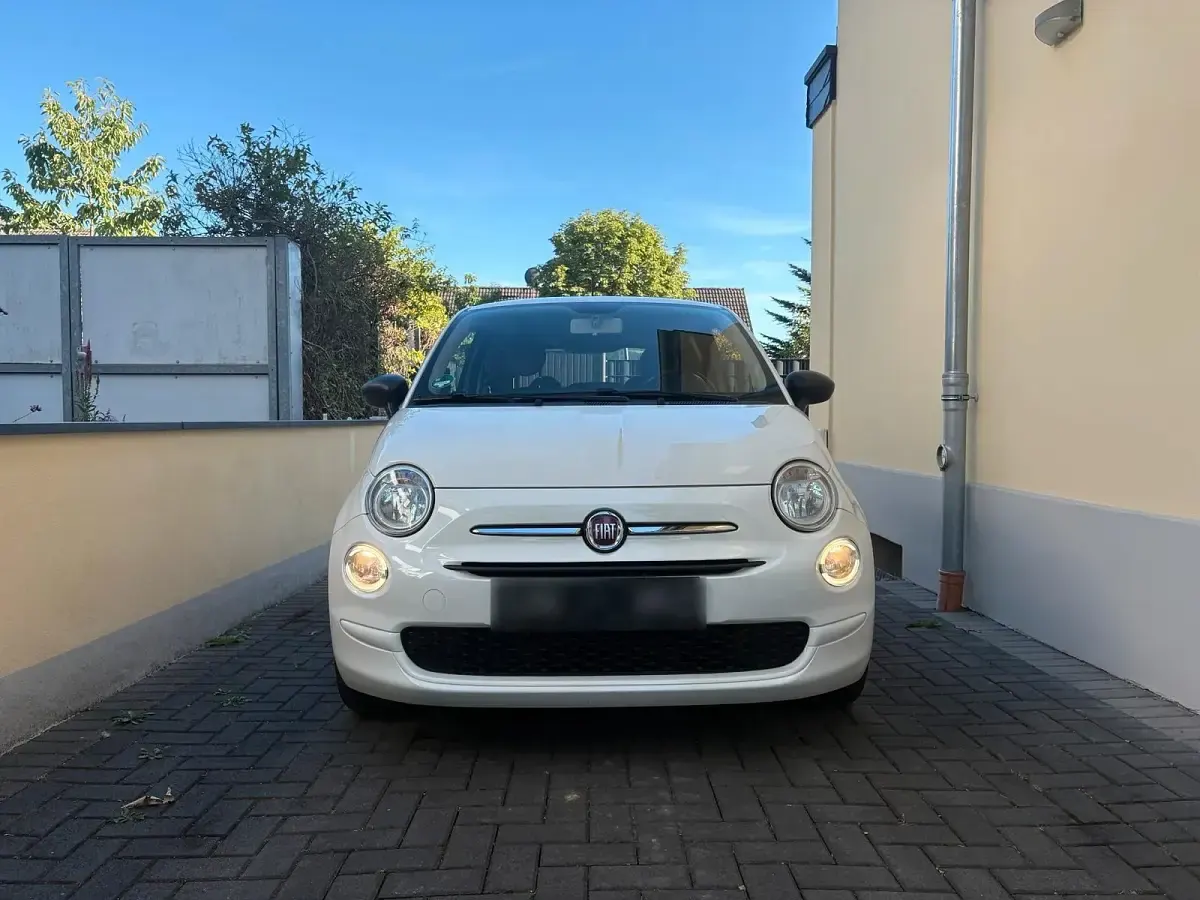 Gebraucht Fiat 500 Pop Star 69 PS (50 kW) 2019 Weiß Kleinwagen