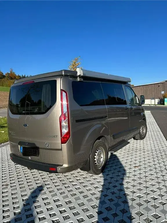 Gebraucht Ford Transit Custom Nugget 170 PS (125 kW) 2019 Silber Van / Kleinbus