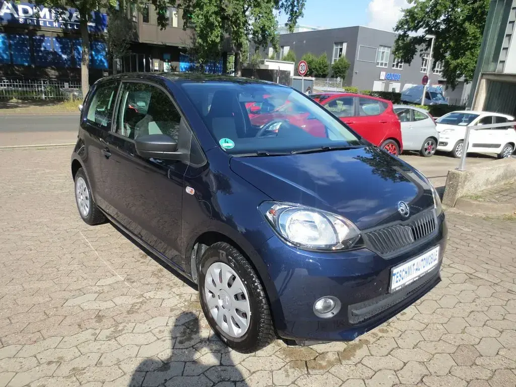Gebraucht Skoda Citigo Active 60 PS (44 kW) 2015 Blau Kleinwagen