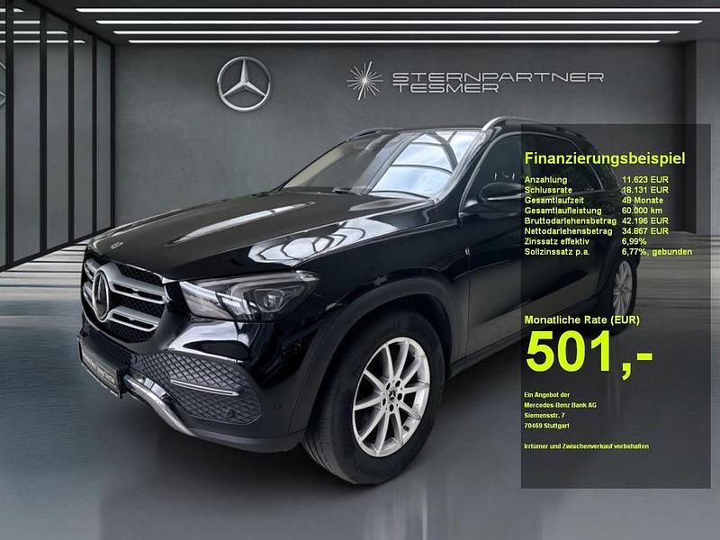 Schwarz Gebraucht 2021 Mercedes GLE350 SUV | 46.430 € - Bild 1/3