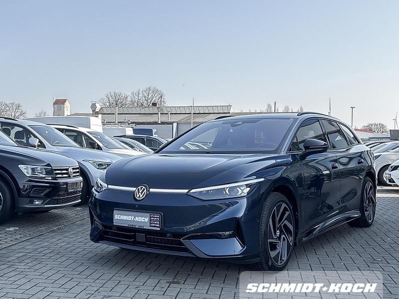 Gebraucht VW ID.7 Pro 210 kW (286 PS) 2025 Blau Kombi