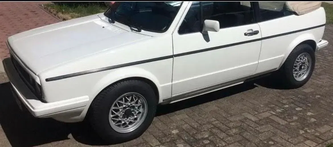 Gebraucht VW Golf Cabriolet 70 PS (51 kW) 1982 Weiß Cabrio