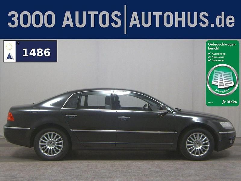 Gebraucht VW Phaeton 335 PS (246 kW) 2004 Tarantella schwarz perleffekt Limousine