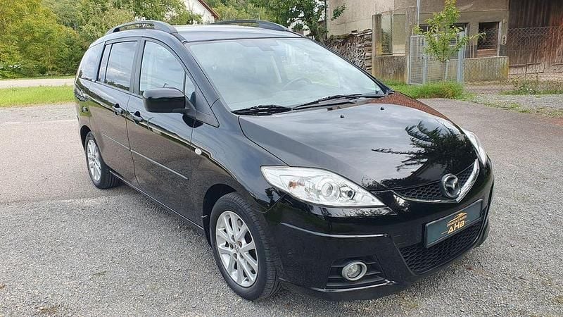 Schwarz Gebraucht 2008 Mazda 5 Exclusive Van / Kleinbus | 2.250 € (Guter Preis) - Bild 1/4