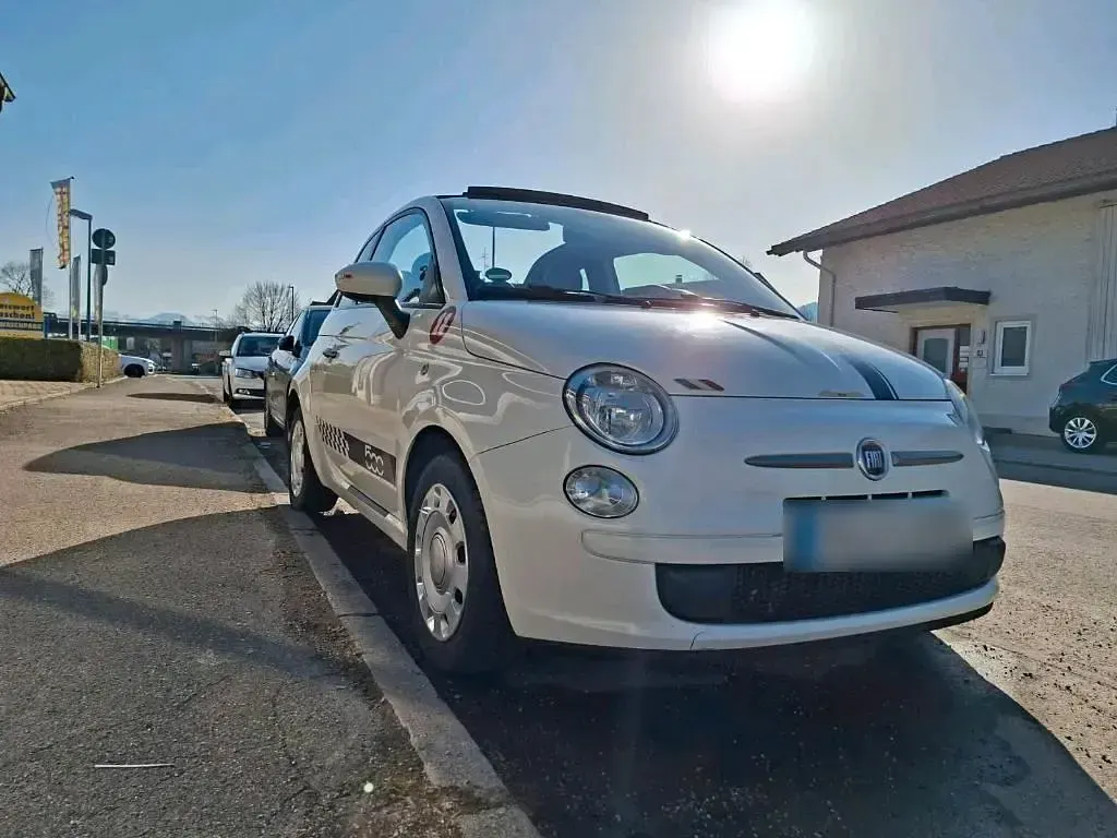 Gebraucht Fiat 500C 86 PS (63 kW) 2012 Weiß Cabrio