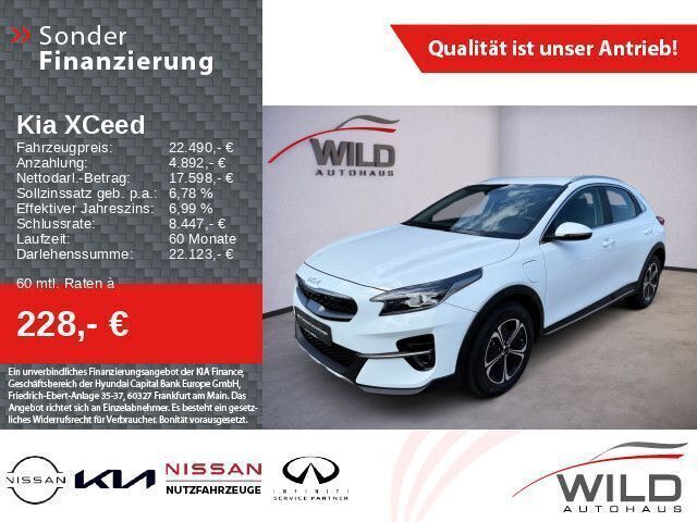 Wd) cararraweiss (weiss Gebraucht 2022 Kia XCeed Vision SUV | 22.490 € (Fairer Preis) - Bild 1/4