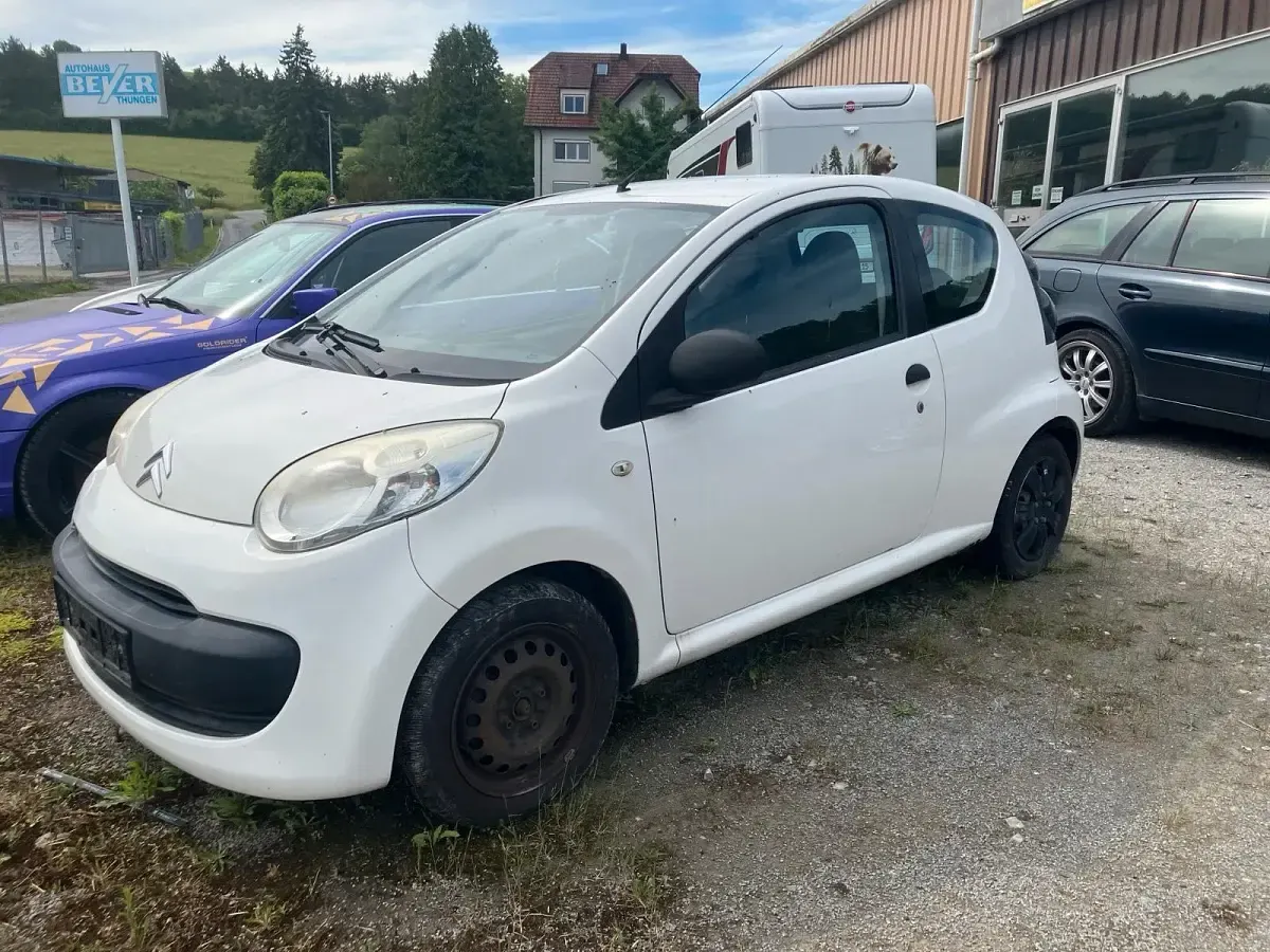 Gebraucht Citroën C1 69 PS (50 kW) 2008 Weiß Kleinwagen