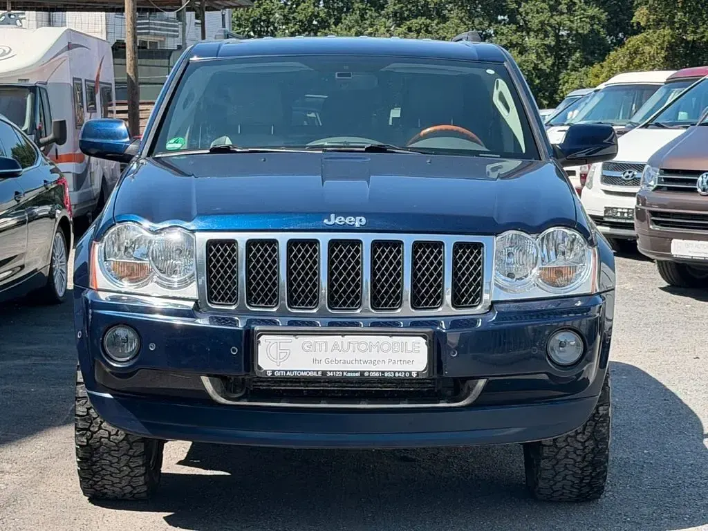 Gebraucht Jeep Grand Cherokee Overland 218 PS (160 kW) 2008 Blau SUV