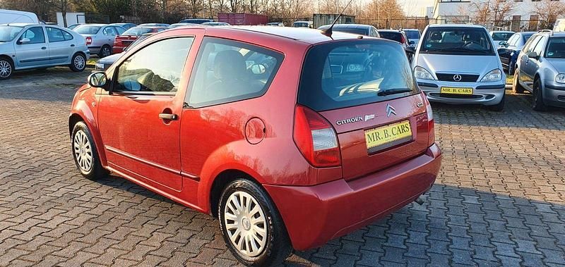 Gebraucht Citroën C2 60 PS (44 kW) 2009 Rot Kleinwagen