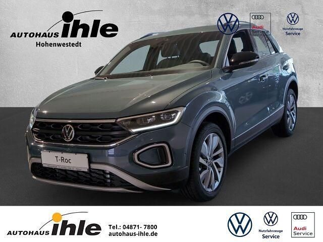 Blau Gebraucht 2024 VW T-Roc Goal SUV | 44.976 € - Bild 1/2