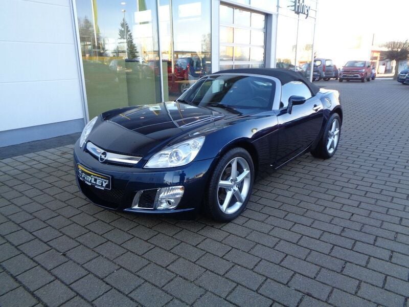 Blau Gebraucht 2008 Opel GT Cabrio | 19.900 € (Etwas zu teuer) - Bild 1/4
