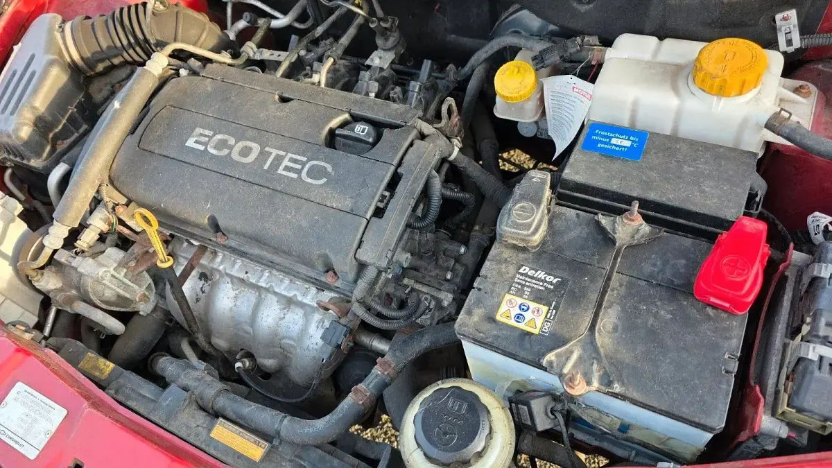 Brugt Chevrolet Aveo LT 101 HK (74 kW) 2009 Rød Sedan